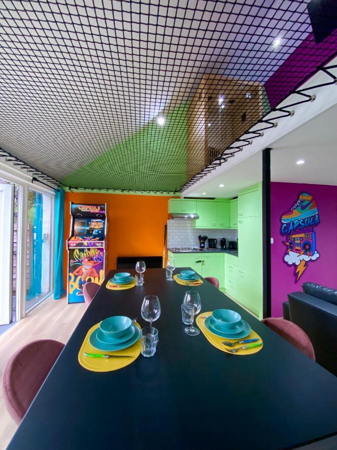 Capsule Forever Young - Jacuzzi - Sauna - Billard - Arcade De Jeux - Netflix & Home Cinema - Ping Pong Hastiere-par-dela Екстер'єр фото