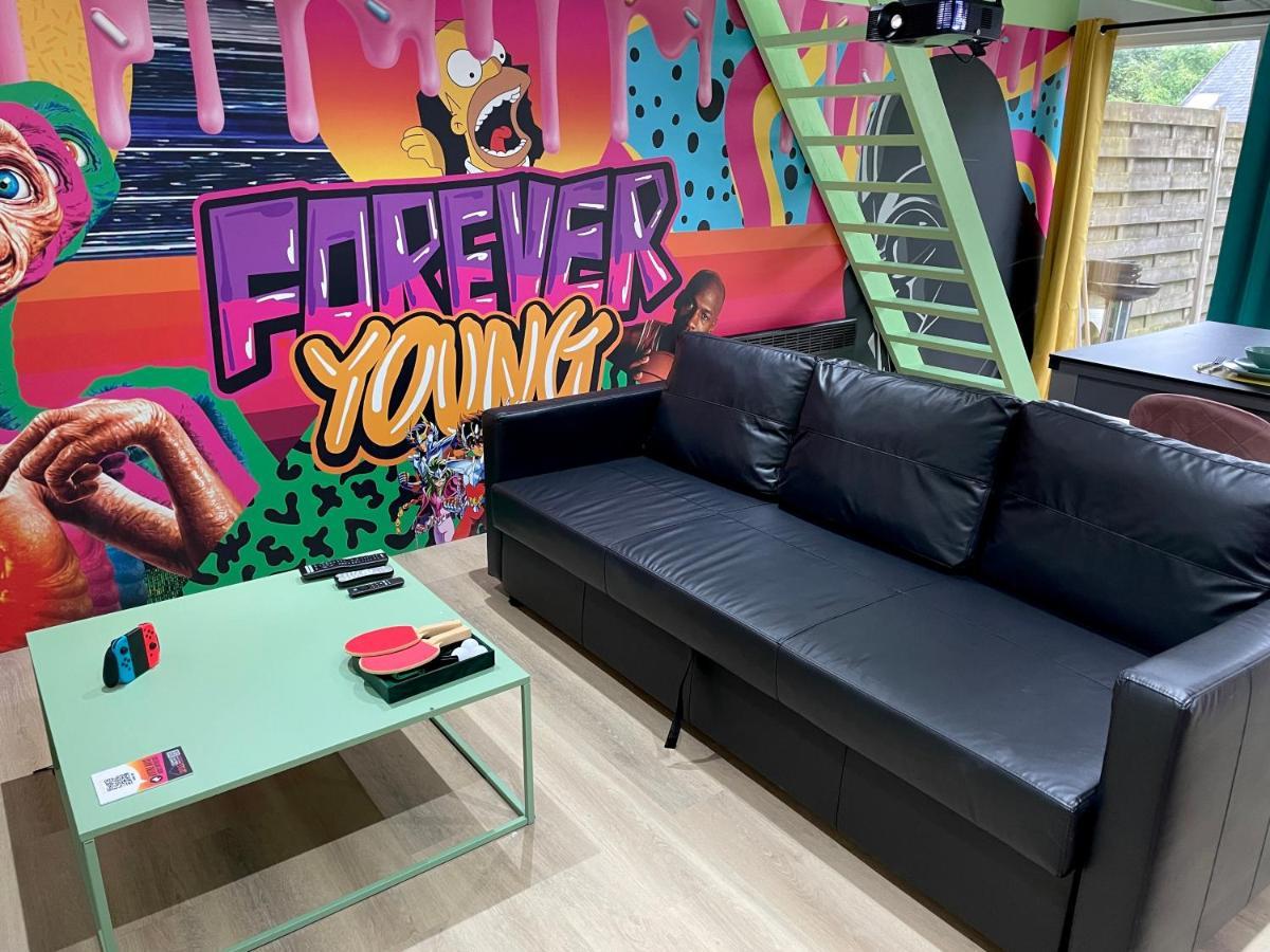 Capsule Forever Young - Jacuzzi - Sauna - Billard - Arcade De Jeux - Netflix & Home Cinema - Ping Pong Hastiere-par-dela Екстер'єр фото